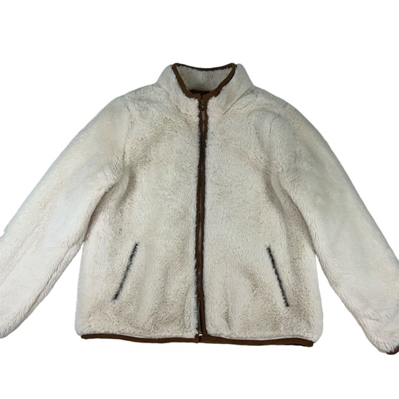Copper Key Faux Sherpa Jacket Size Medium Girls' - Picture 3 of 11